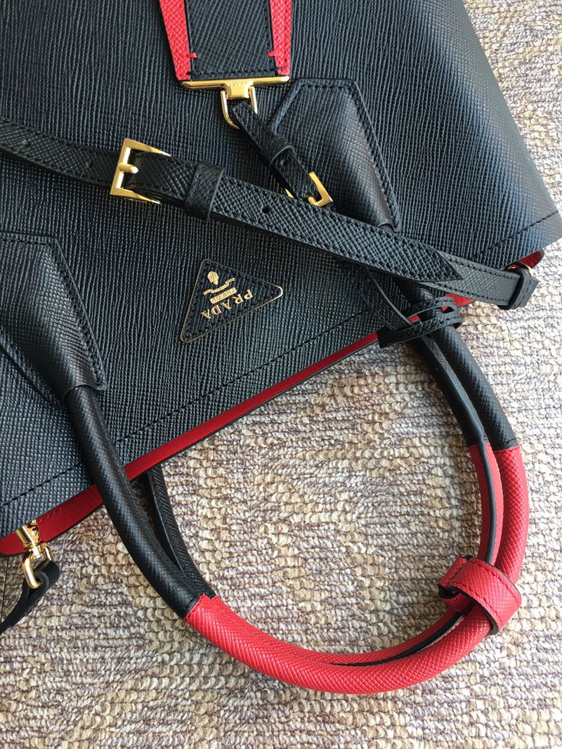 Pra*a top handle bags